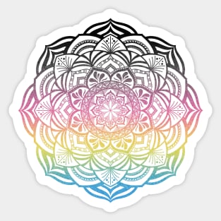 Polygender Pride Mandala Sticker